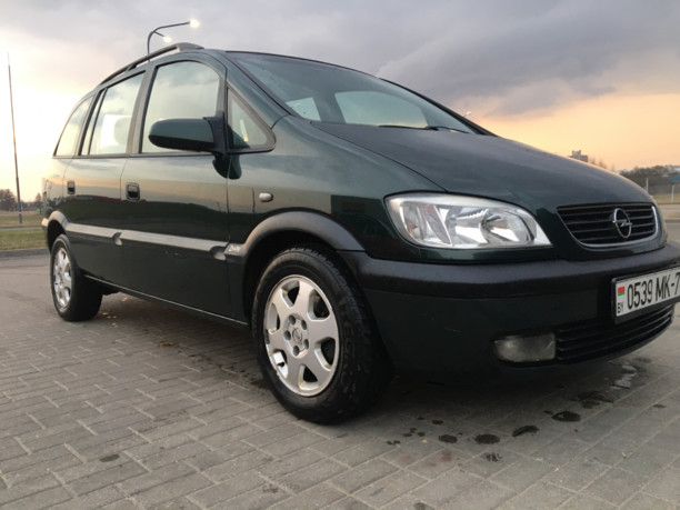 Opel Zafira A, 7 мест, 1999 г.