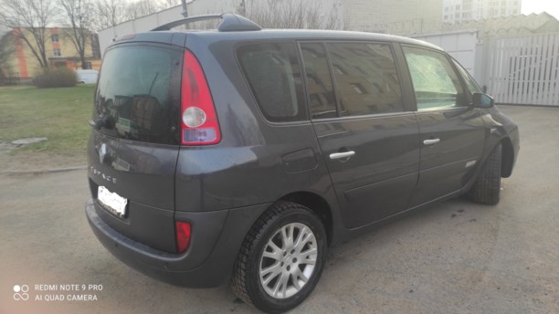Renault Espace IV, 5 мест, 2003 г.