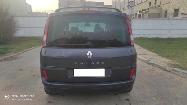 Renault Espace IV, 5 мест, 2003 г.