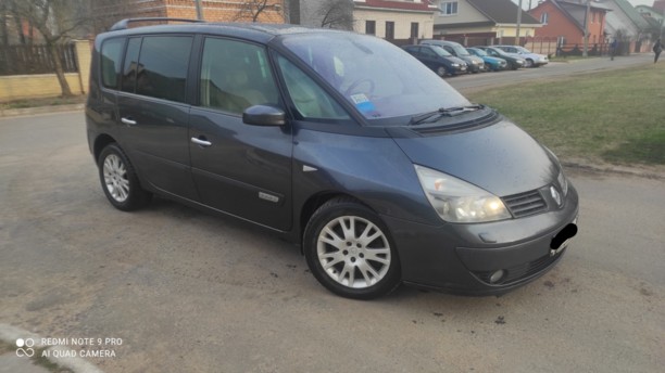 Renault Espace IV, 5 мест, 2003 г.
