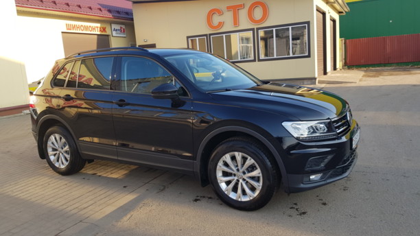 Volkswagen Tiguan II, 2020 г.
