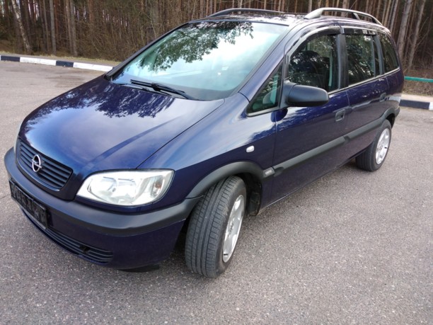 Opel Zafira A, 7 мест, 2000 г.