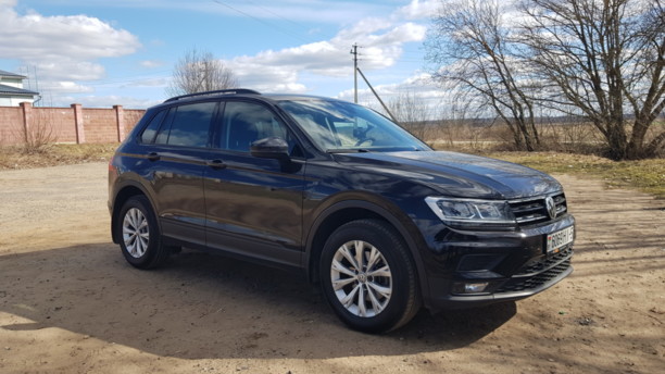 Volkswagen Tiguan II, 2020 г.