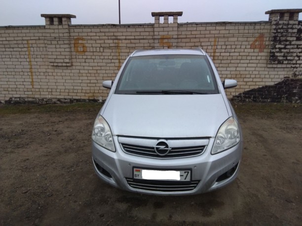 Opel Zafira B · Рестайлинг, 7 мест, 2008 г.
