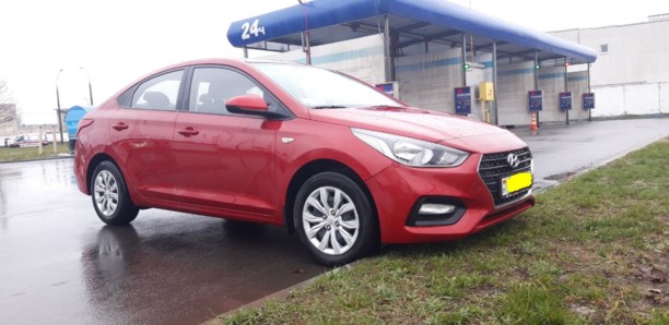 Hyundai Accent V, 2019 г.