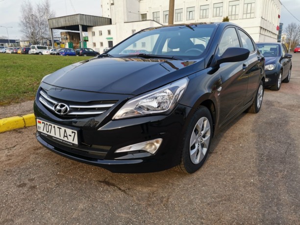 Hyundai Solaris I · Рестайлинг, 2014 г.