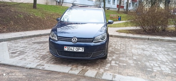 Volkswagen Touran II, 5 мест, 2013 г.