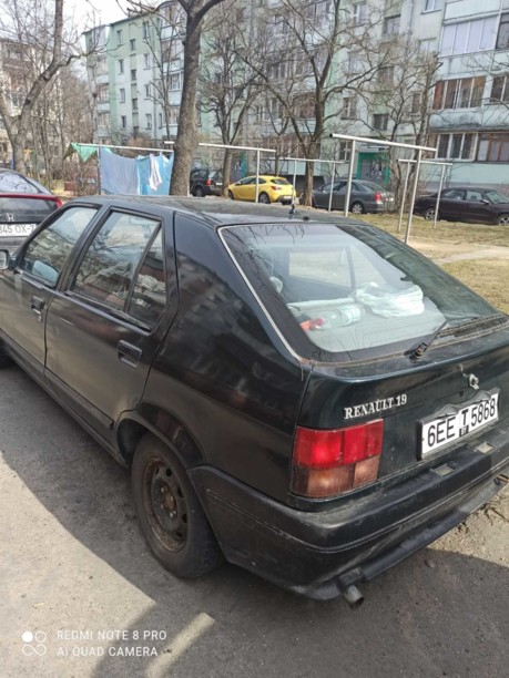Renault 19 I, 1990 г.