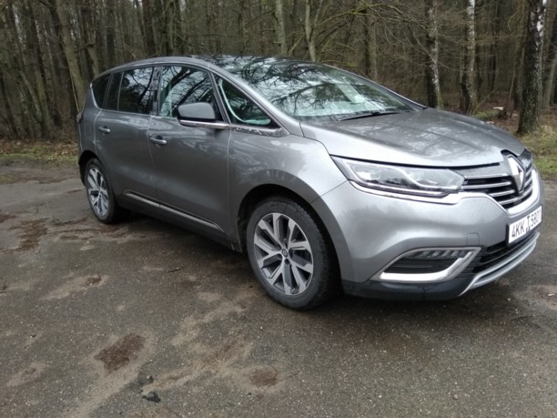 Renault Espace V, 5 мест, 2016 г.