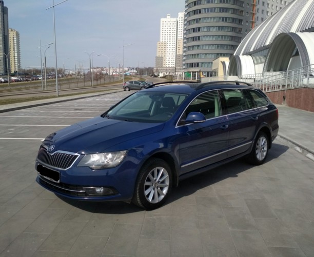 Skoda Superb II · Рестайлинг, 2015 г.