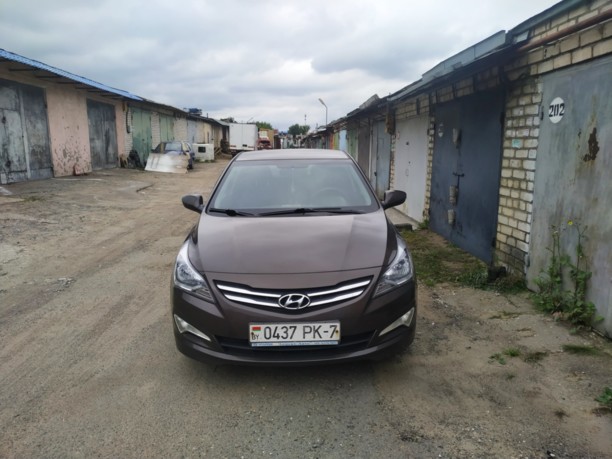 Hyundai Solaris I · Рестайлинг, 2015 г.