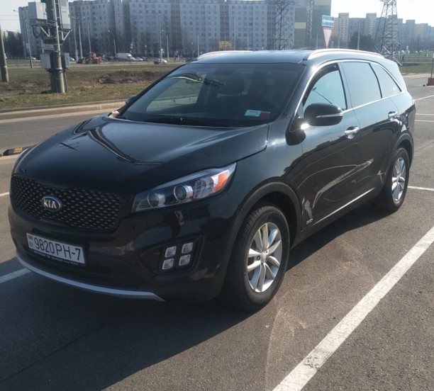 Kia Sorento III, 7 мест, 2017 г.