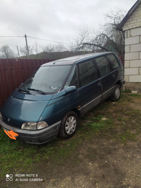 Renault Espace II, 7 мест, 1992 г.