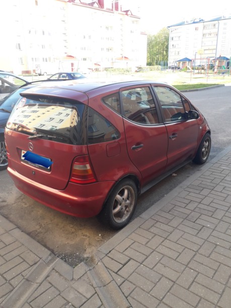 Mercedes-Benz A-Класс W168, 1997 г.