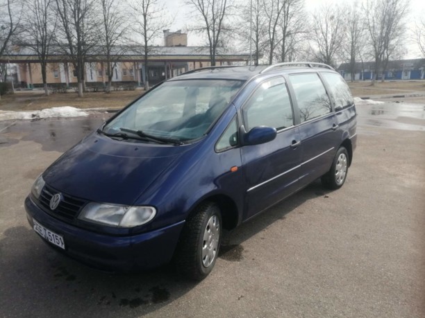 Volkswagen Sharan I, 7 мест, 1997 г.