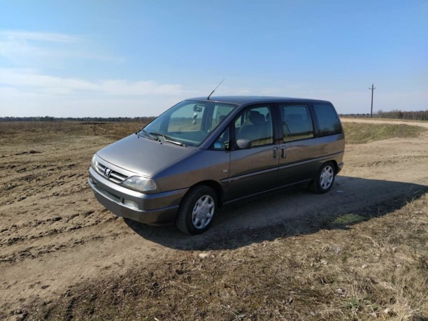 Peugeot 806 221, 7 мест, 1998 г.