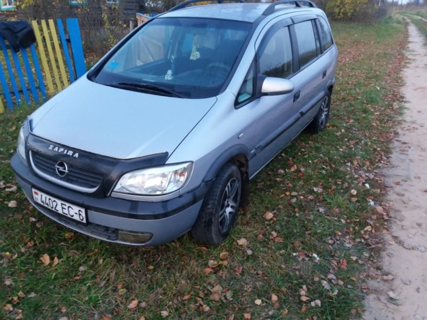 Opel Zafira A, 7 мест, 2000 г.