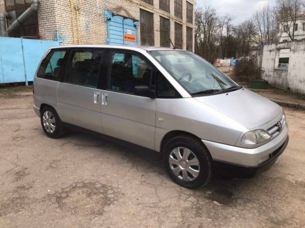 Peugeot 806 221 · Рестайлинг, 7 мест, 2000 г.