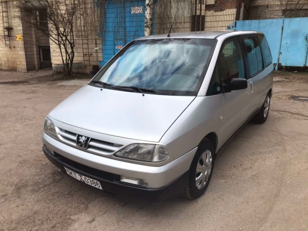 Peugeot 806 221 · Рестайлинг, 7 мест, 2000 г.