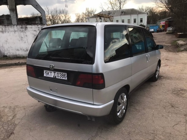 Peugeot 806 221 · Рестайлинг, 7 мест, 2000 г.
