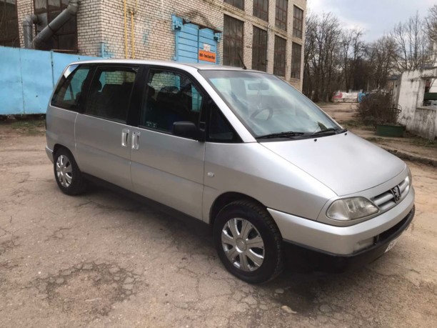 Peugeot 806 221 · Рестайлинг, 7 мест, 2000 г.