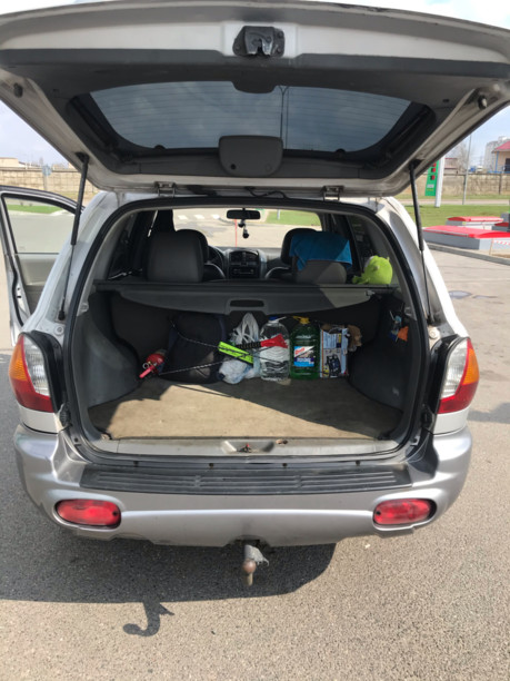Hyundai Santa Fe SM, 5 мест, 2003 г.