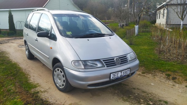 Volkswagen Sharan I, 7 мест, 2000 г.