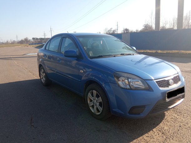 Kia Rio II · Рестайлинг, 2010 г.