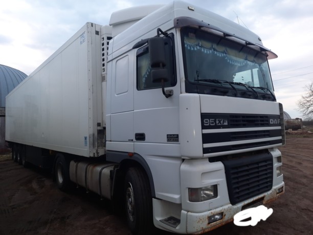 DAF XF 95 430, 2002 г.