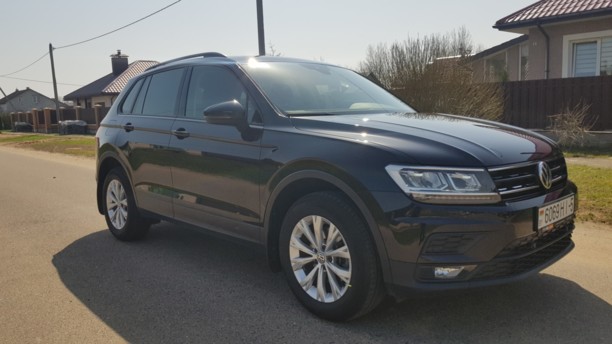Volkswagen Tiguan II, 2020 г.