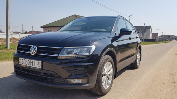 Volkswagen Tiguan II, 2020 г.