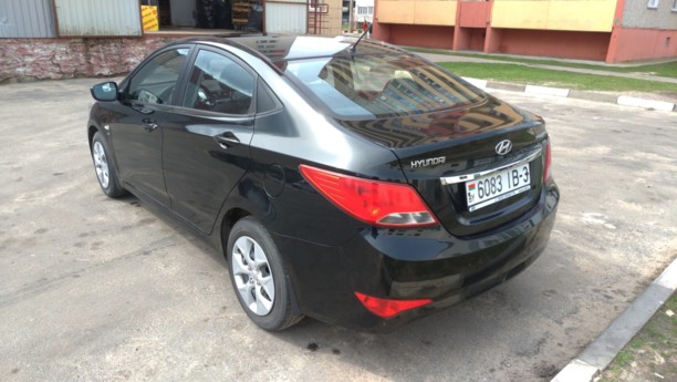 Hyundai Solaris I · Рестайлинг, 2014 г.