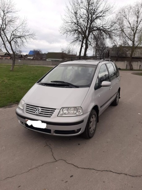 Volkswagen Sharan I · Рестайлинг, 5 мест, 2001 г.