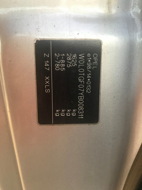 Opel Astra G, 2000 г.