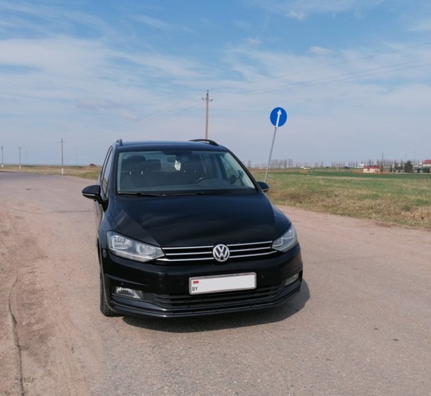 Volkswagen Touran III, 7 мест, 2016 г.