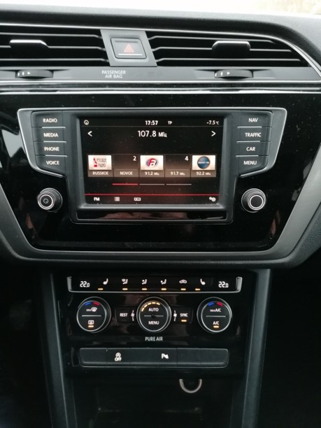 Volkswagen Touran III, 7 мест, 2016 г.