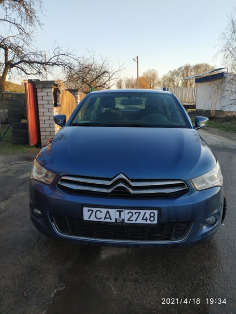 Citroen C-Elysee, 2012 г.