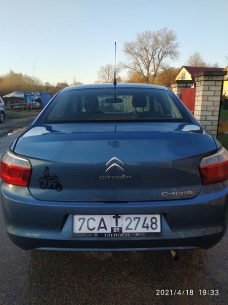 Citroen C-Elysee, 2012 г.