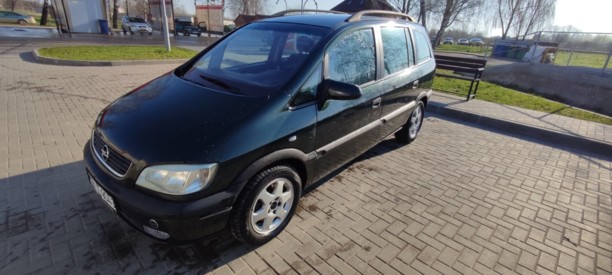 Opel Zafira A, 7 мест, 2001 г.