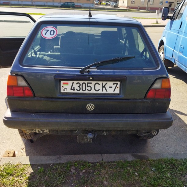 Volkswagen Golf II, 1989 г.