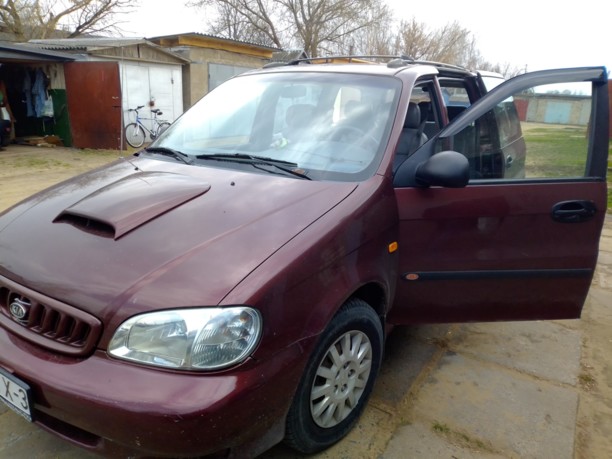 Kia Carnival I, 7 мест, 2000 г.