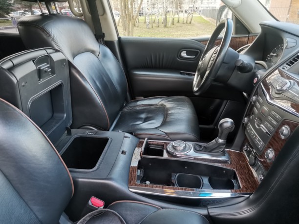 Nissan Patrol Y62 · Рестайлинг, 7 мест, 2013 г.