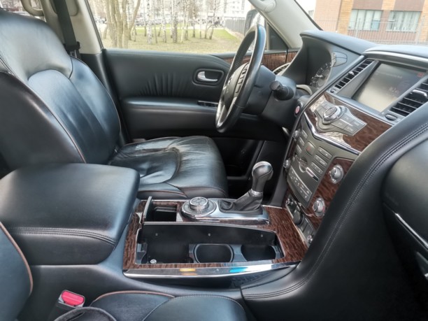 Nissan Patrol Y62 · Рестайлинг, 7 мест, 2013 г.