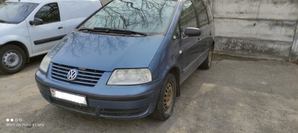 Volkswagen Sharan I · Рестайлинг, 5 мест, 2001 г.