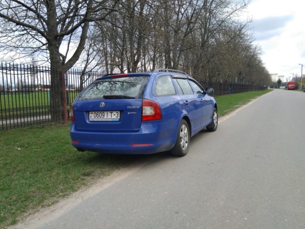 Skoda Octavia II · Рестайлинг, 2009 г.
