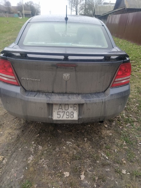 Dodge Avenger II, 2007 г.