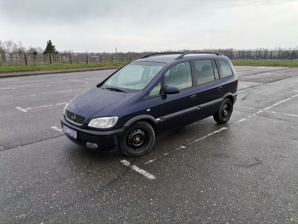 Opel Zafira A, 7 мест, 2001 г.