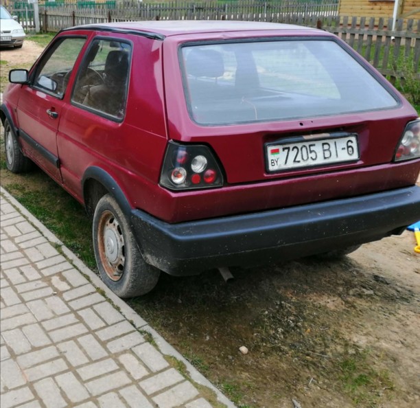 Volkswagen Golf II, 1988 г.