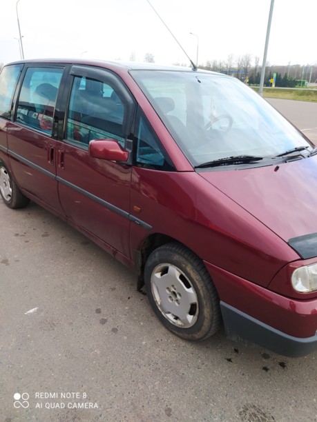 Fiat Ulysse I, 5 мест, 1997 г.