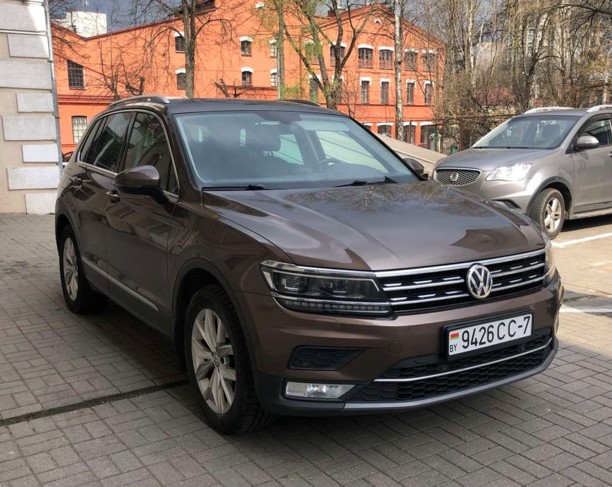 Volkswagen Tiguan II, 2017 г.
